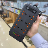 Good Quality Fireproof Extension Board with USB Ports