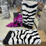 4pcs King Size Double Ply Blanket Bedding Set