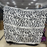 4pcs King Size Double Ply Blanket Bedding Set