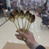 Elegent Golden Imported Loose Cutlery