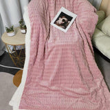 All Seasons Double Bed Sherpa Throw Blankets