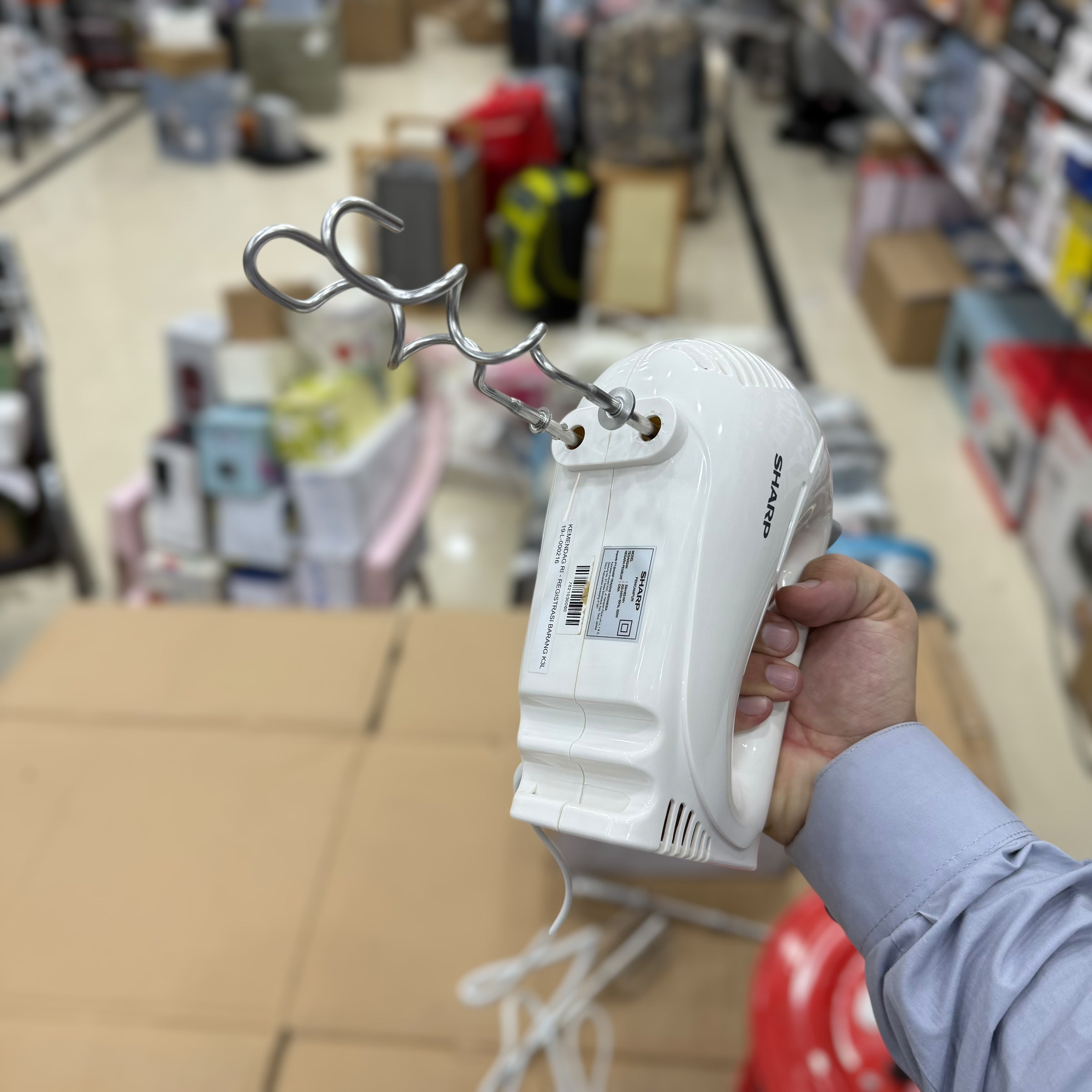 Sharp Hand Mixer EM-H53-WH