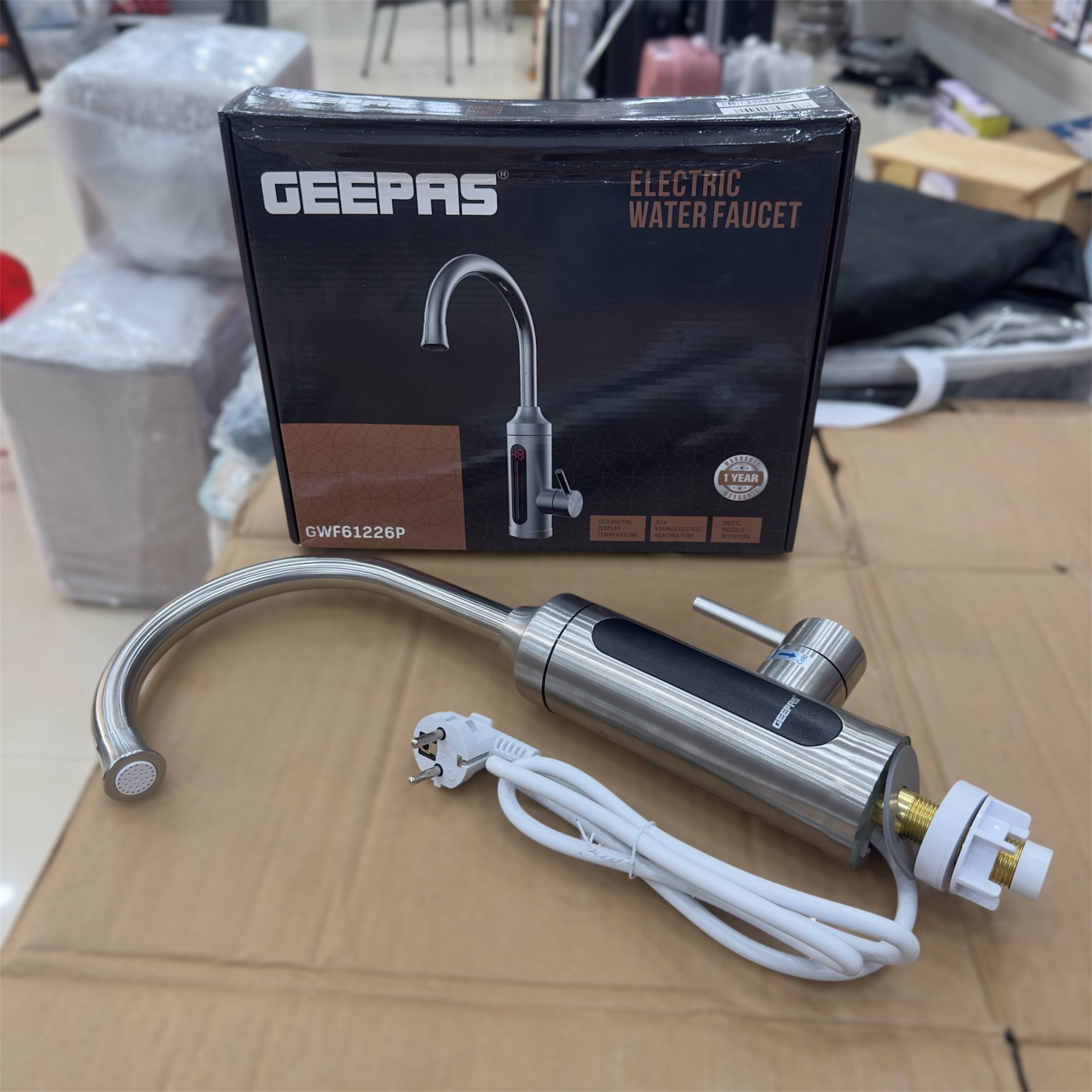 Geepas Digital Electric Water Faucet