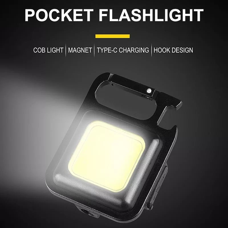 COB Rechargeable Keychain Light