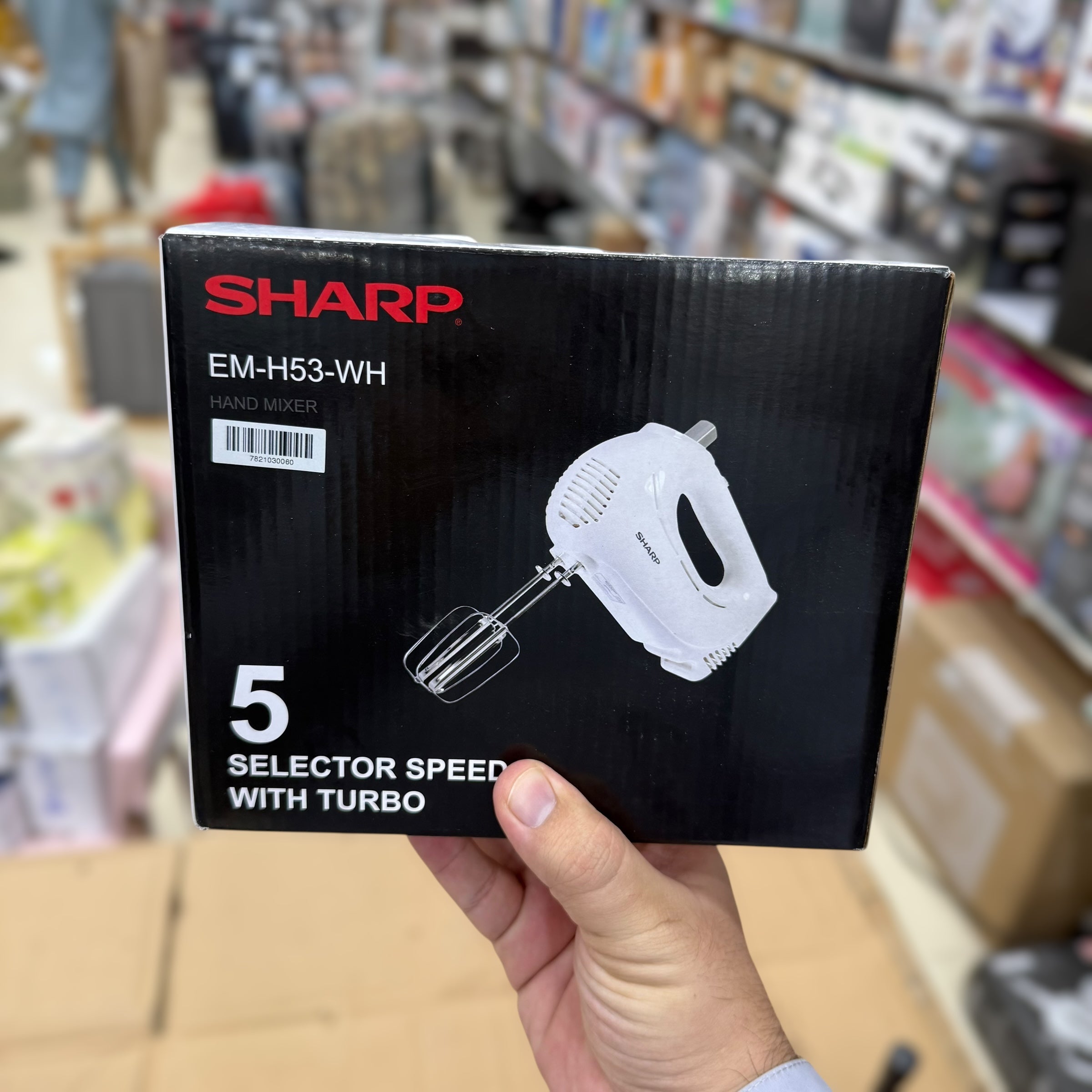 Sharp Hand Mixer EM-H53-WH
