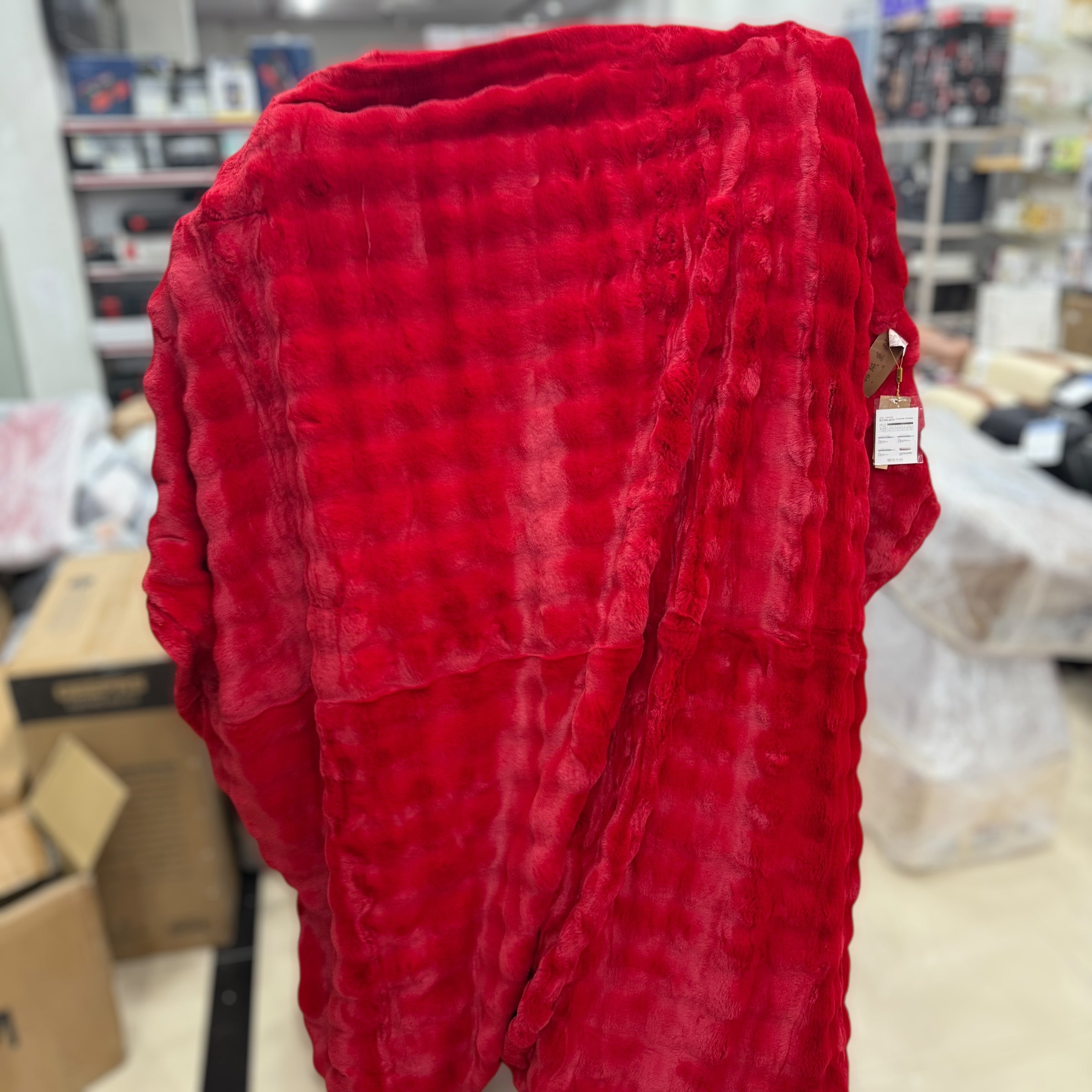 Obaolan Mink Velvet Series Shaggy Double Bed Blanket