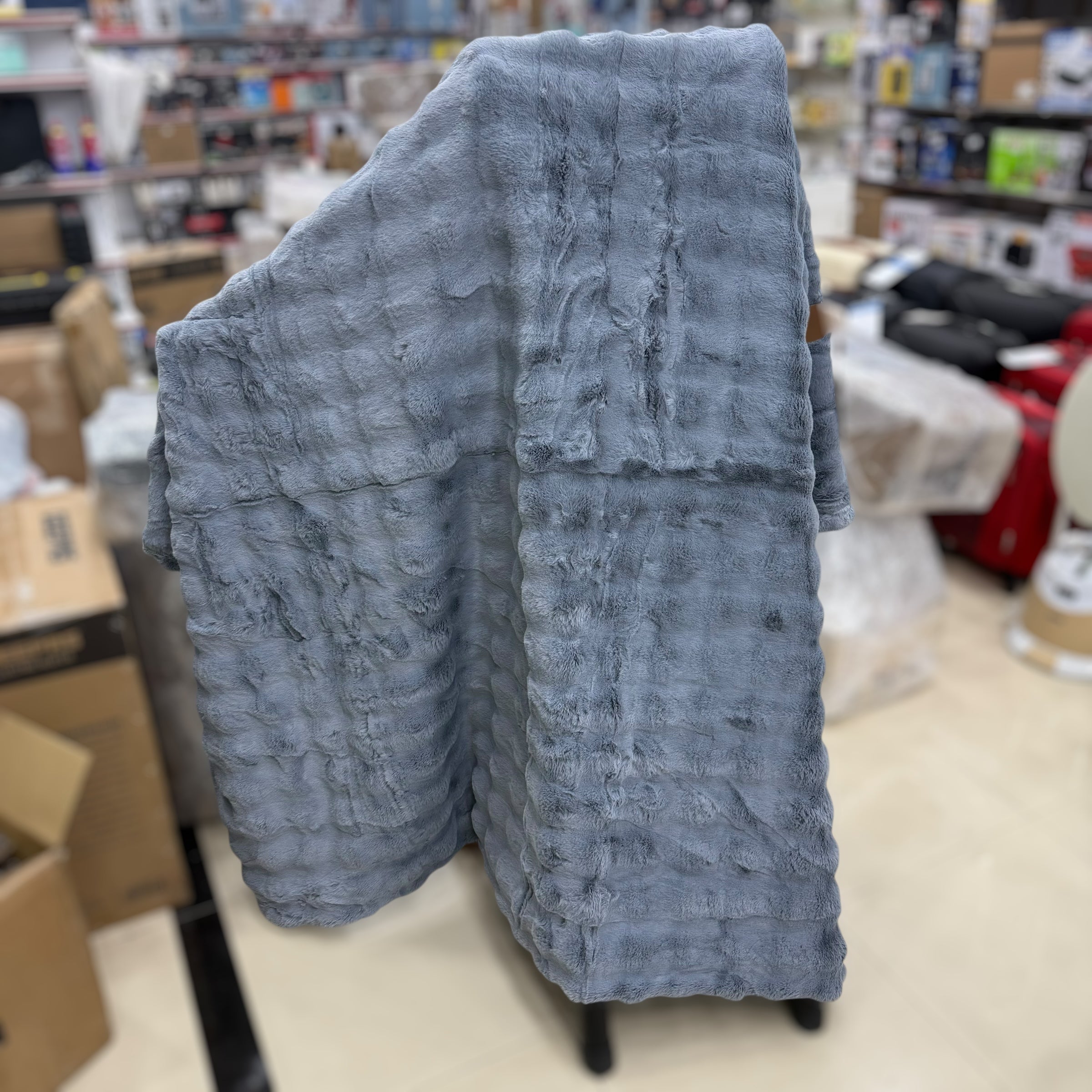 Obaolan Mink Velvet Series Shaggy Double Bed Blanket
