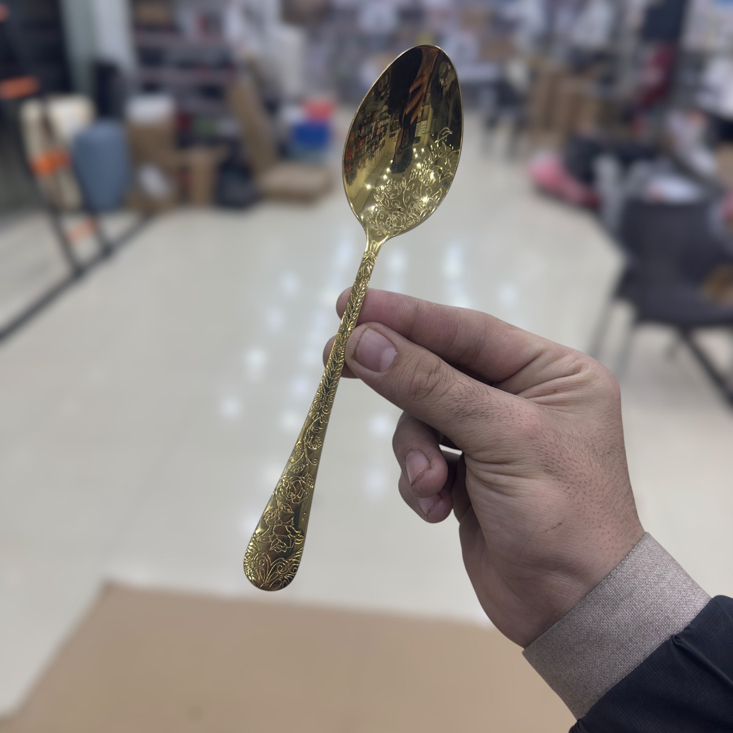 Elegent Golden Imported Loose Cutlery