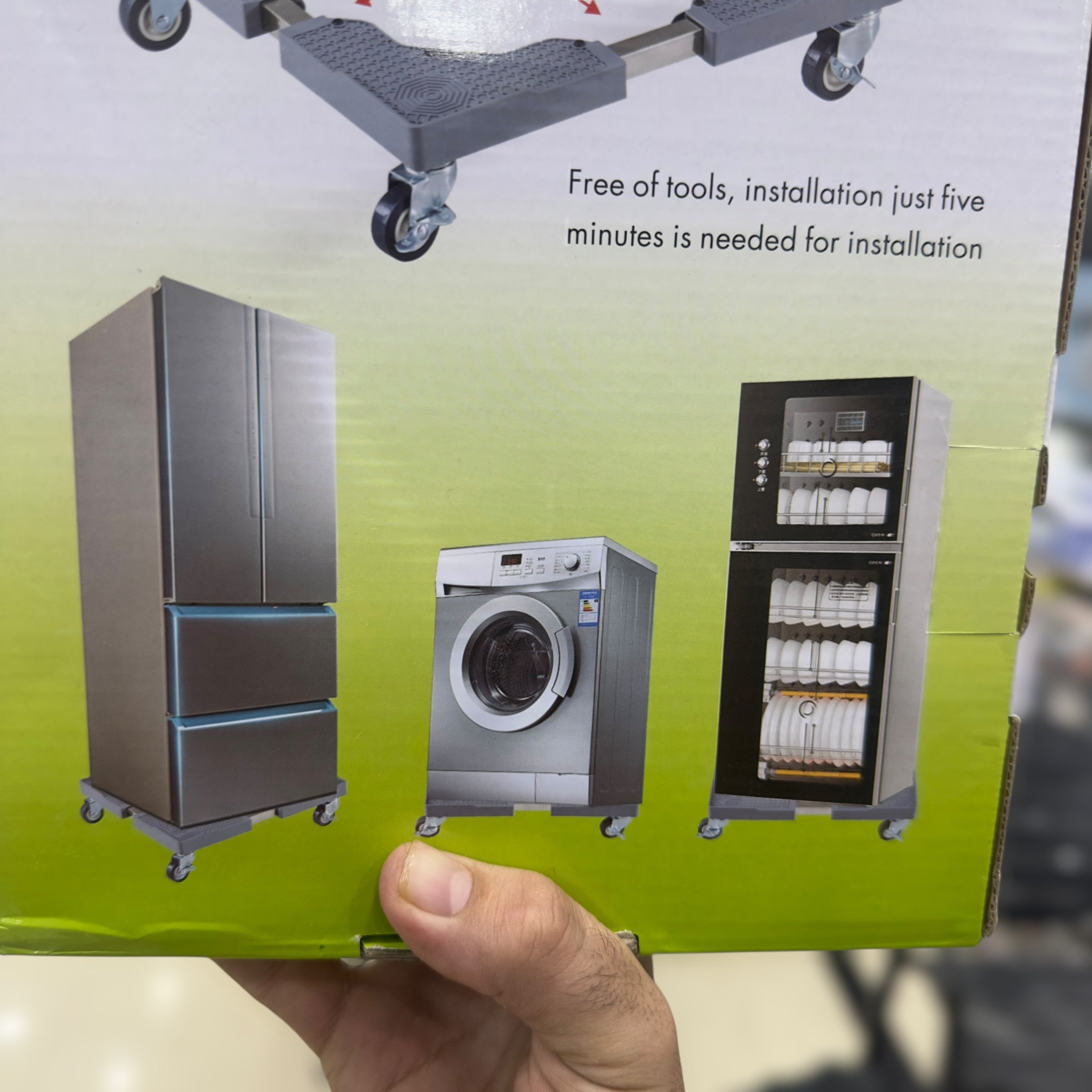 Multi-Functional Movable Rack