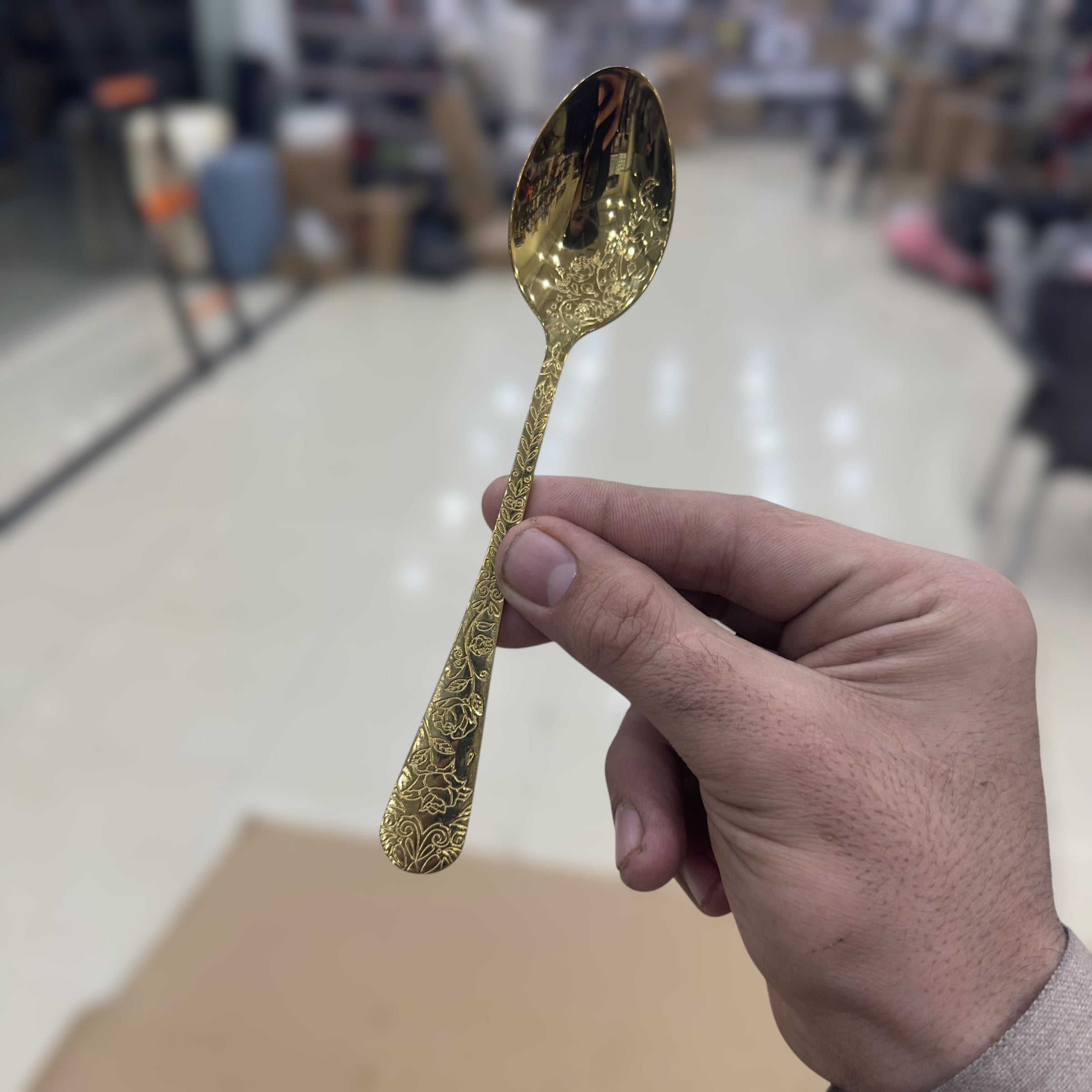 Elegent Golden Imported Loose Cutlery
