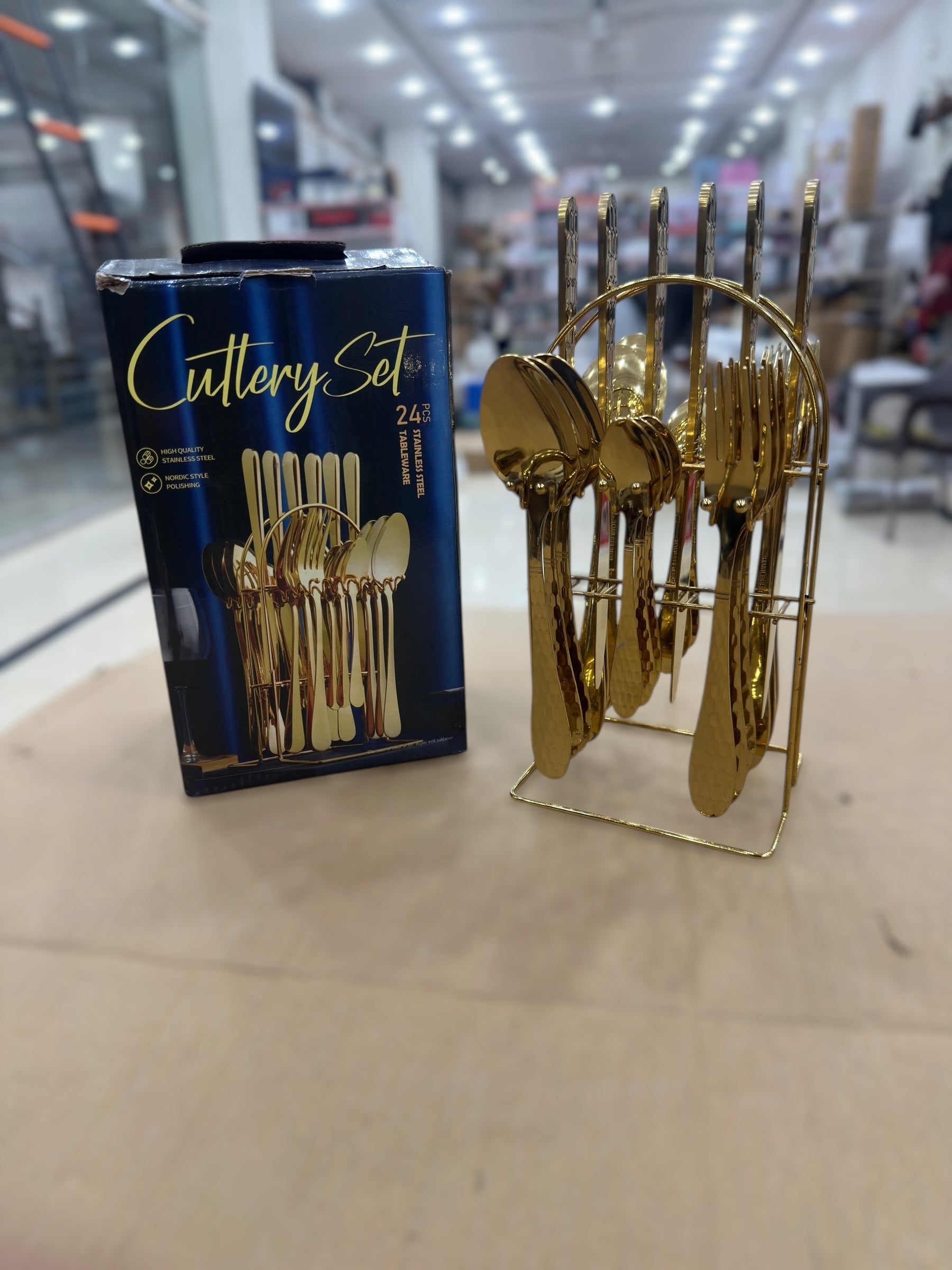 Nordic Golden Loose Cutlery