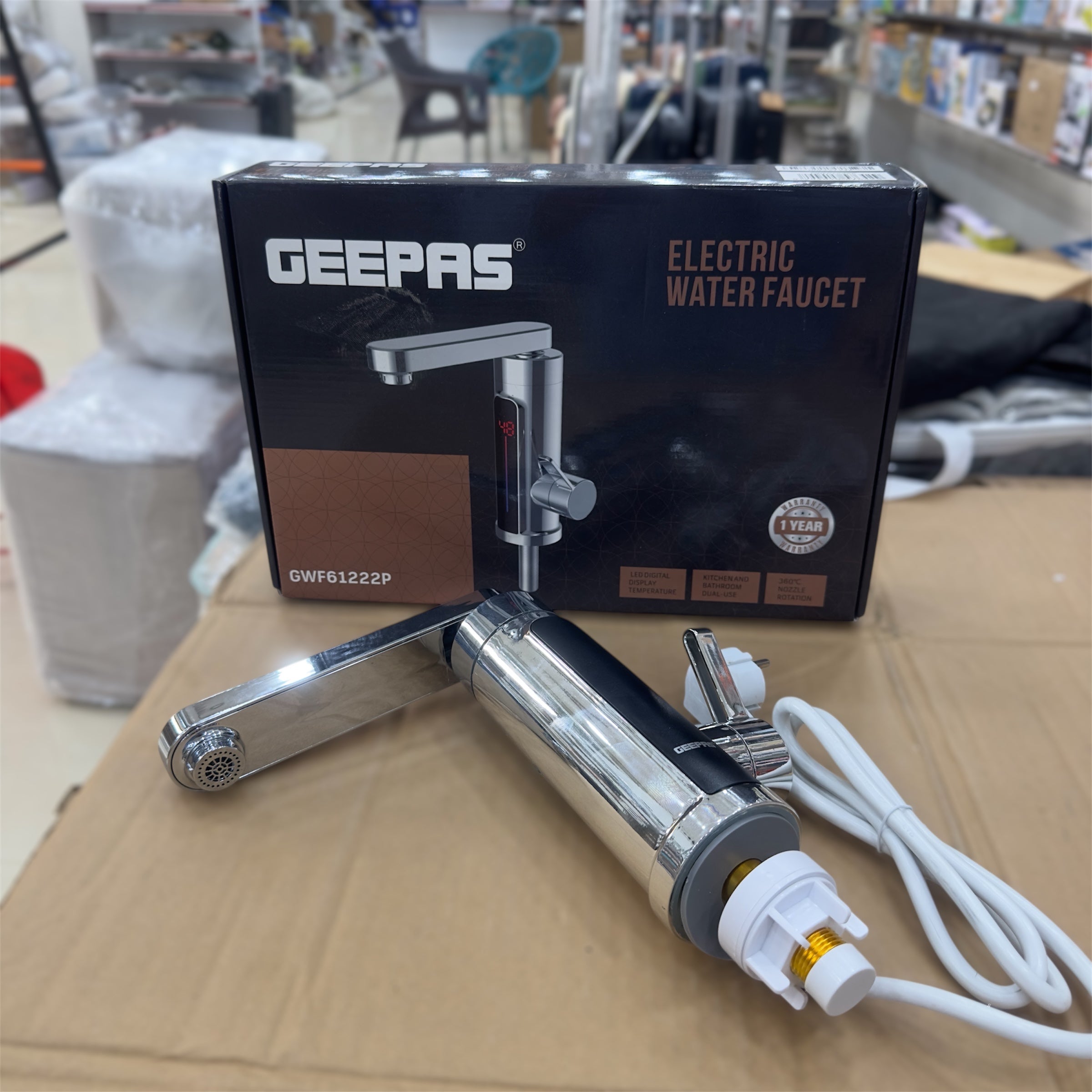 Geepas Digital Electric Water Faucet