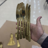 Elegent Golden Imported Loose Cutlery