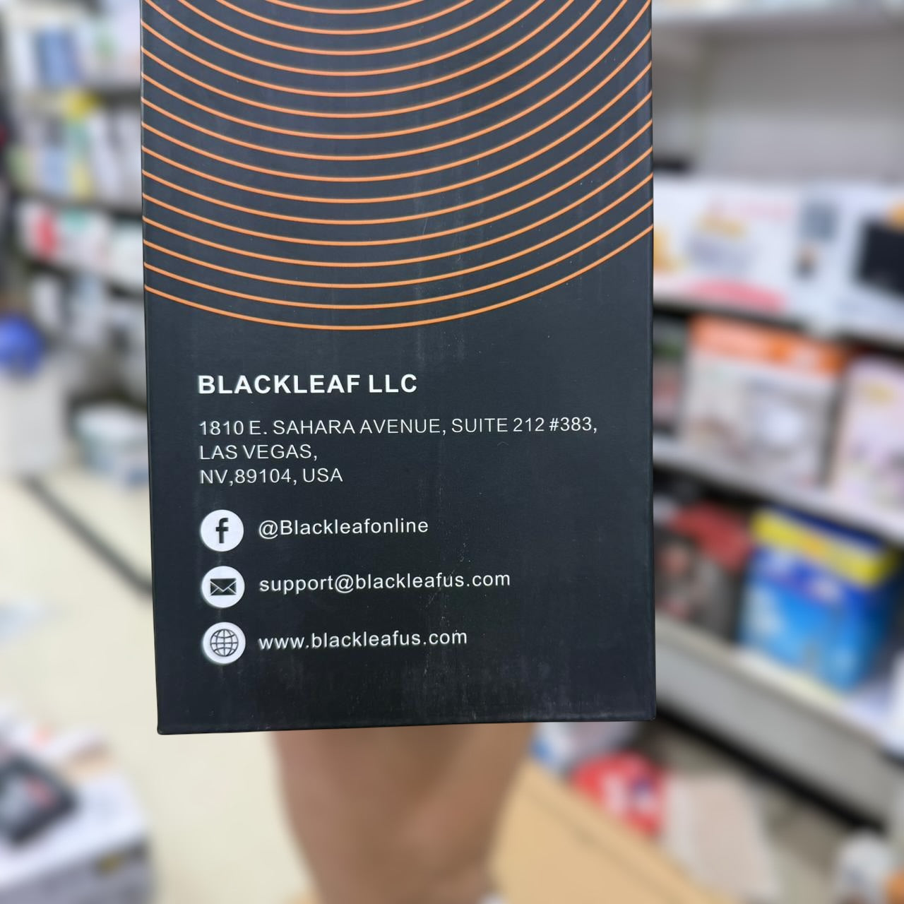 Blackleaf USA Relax Rechargeable Massager