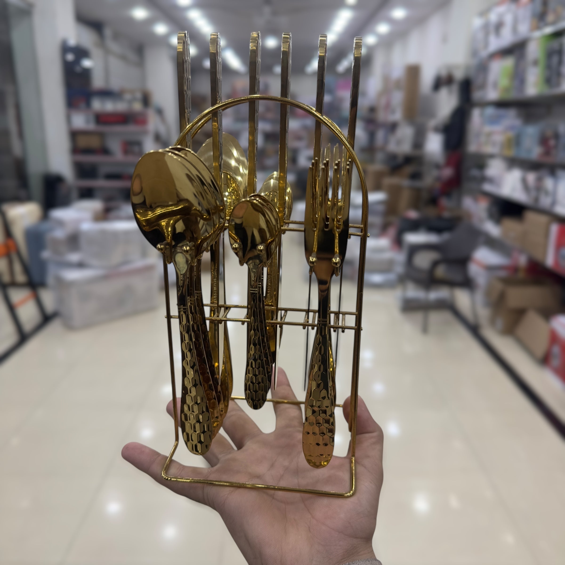 Nordic Golden Loose Cutlery
