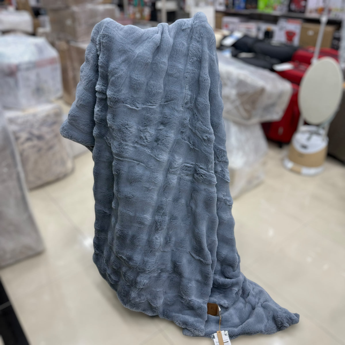 Obaolan Mink Velvet Series Shaggy Double Bed Blanket