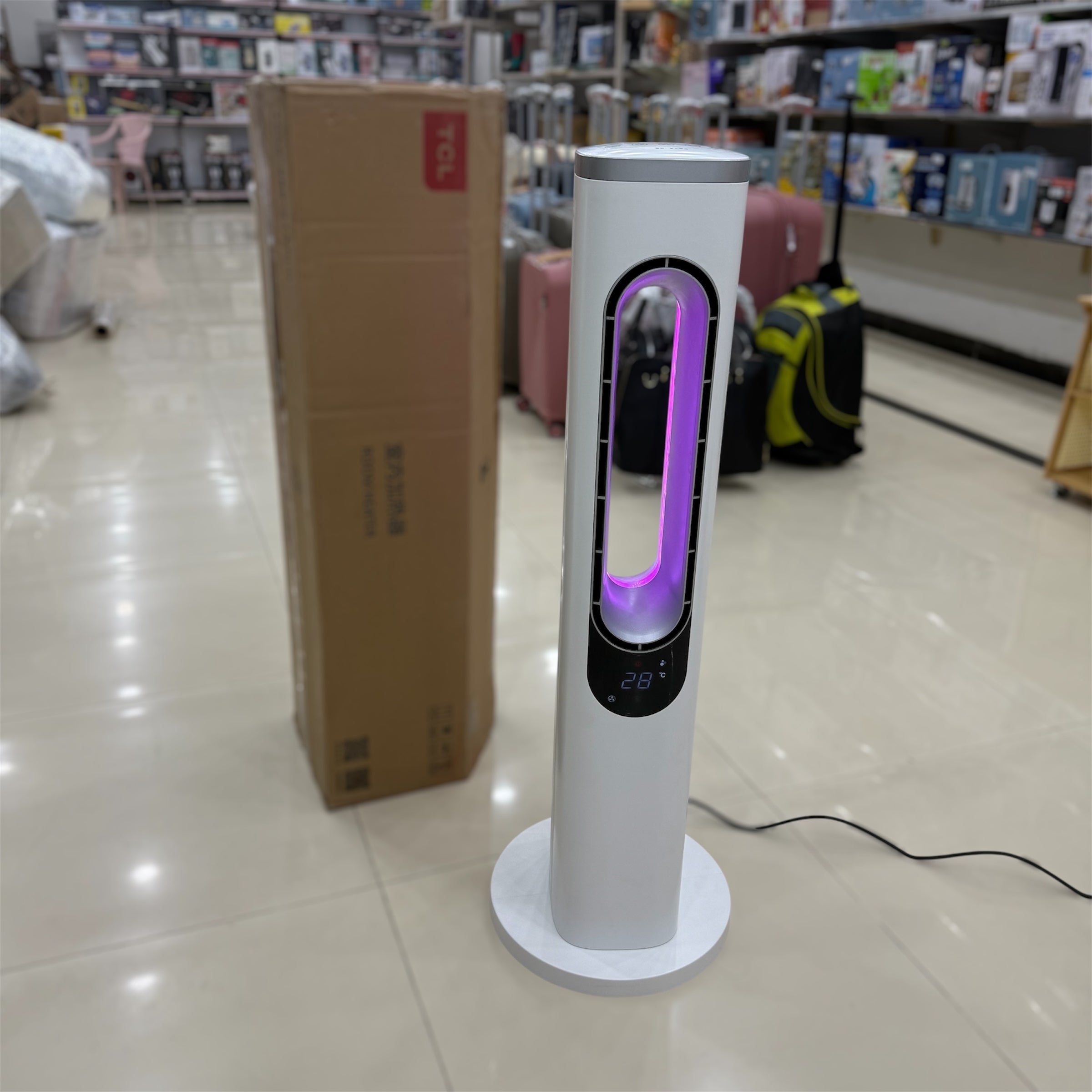 TCL Digital Bladeless Room Fan Heater TN-T22UR