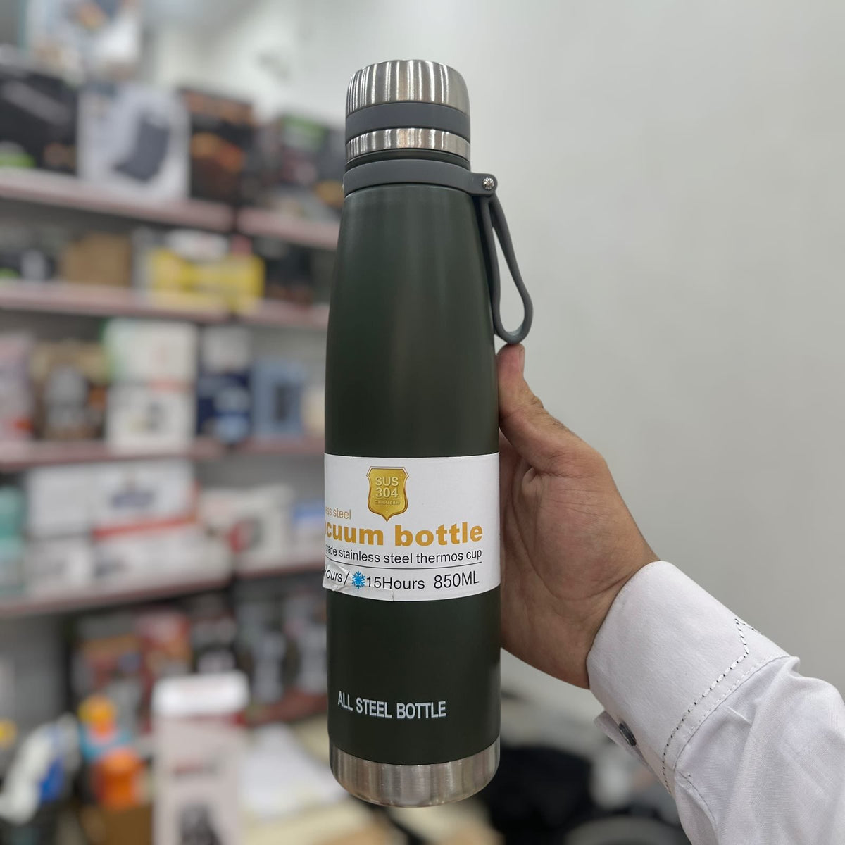 All Steel Sports Water Bottle 850ml