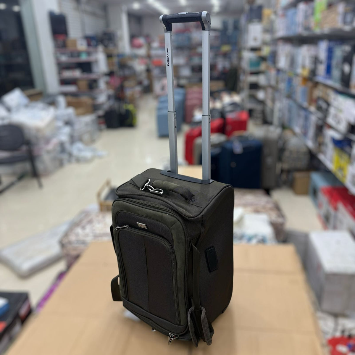 Premium Newcom 2 in 1 Soft Cabin Trolly Bag