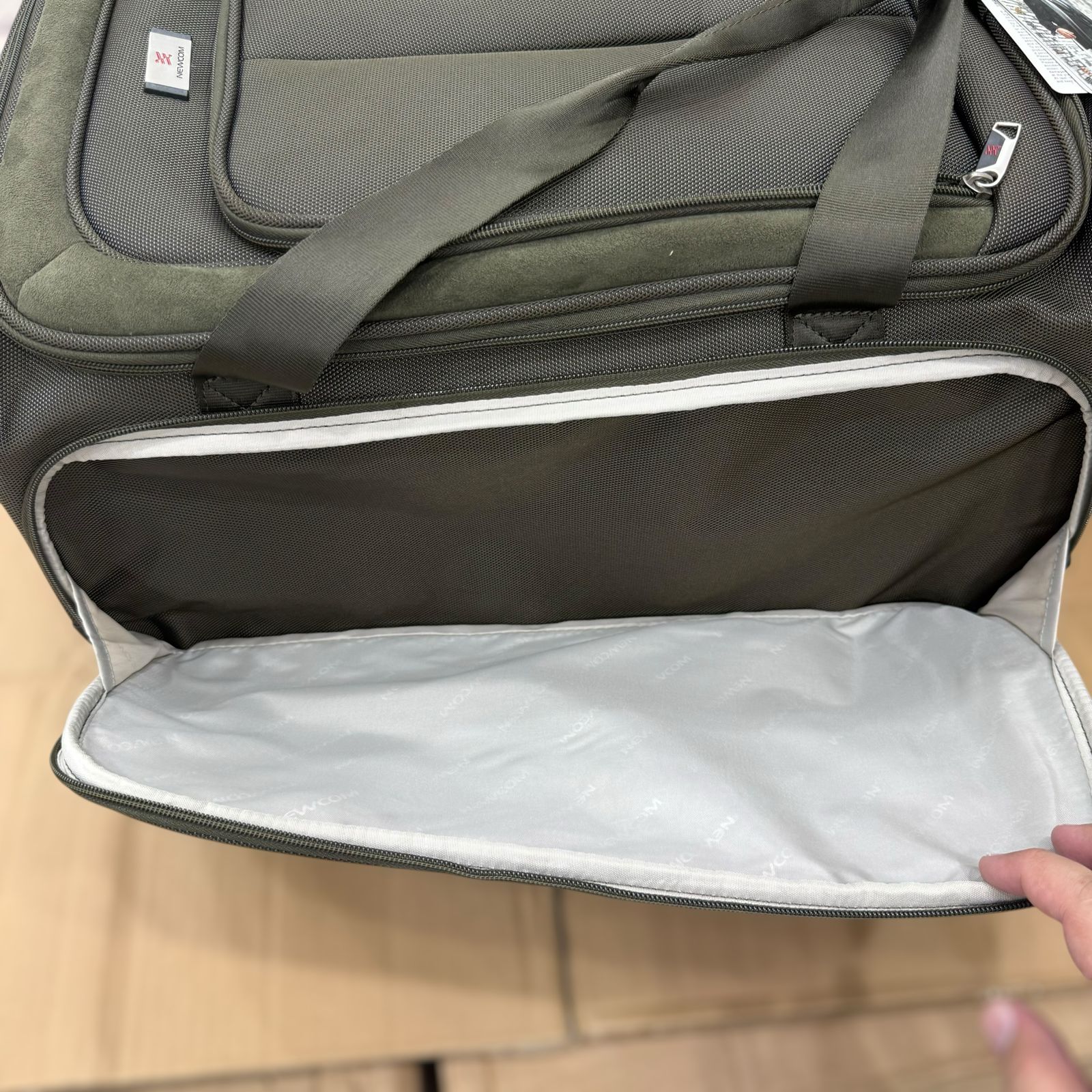 Premium Newcom 2 in 1 Soft Cabin Trolly Bag