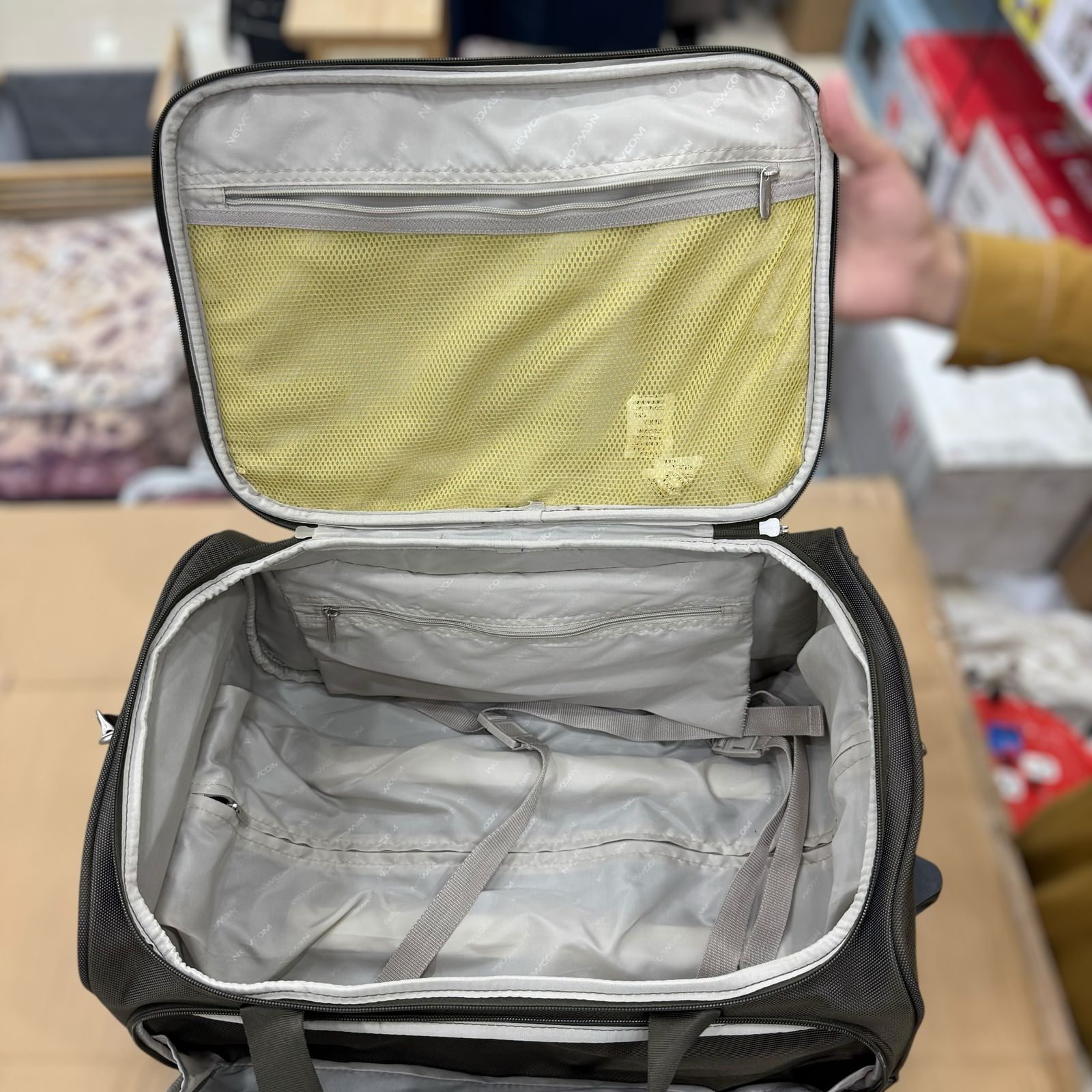 Premium Newcom 2 in 1 Soft Cabin Trolly Bag