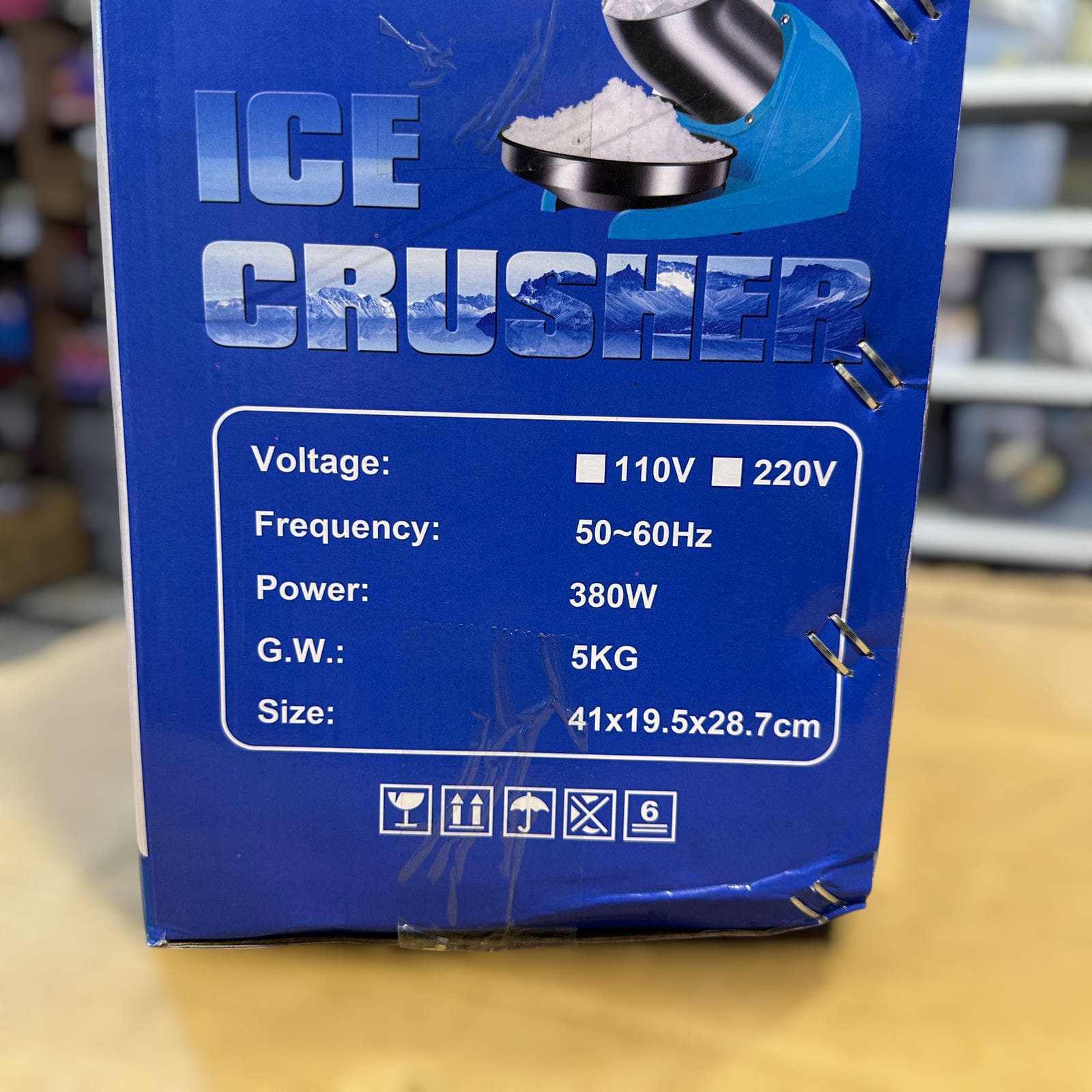 Electric Ice Crusher for Home & Commercial Use