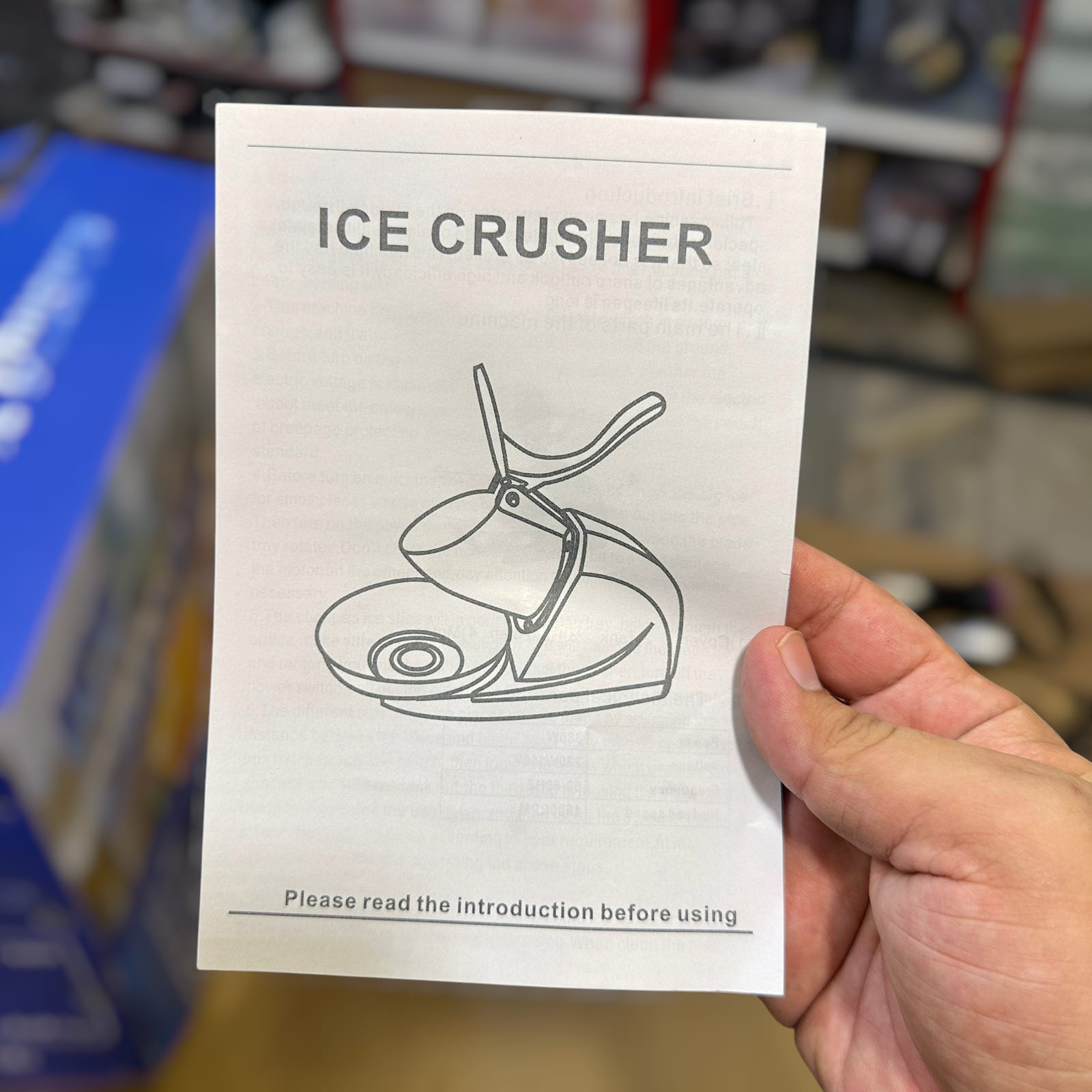 Electric Ice Crusher for Home & Commercial Use
