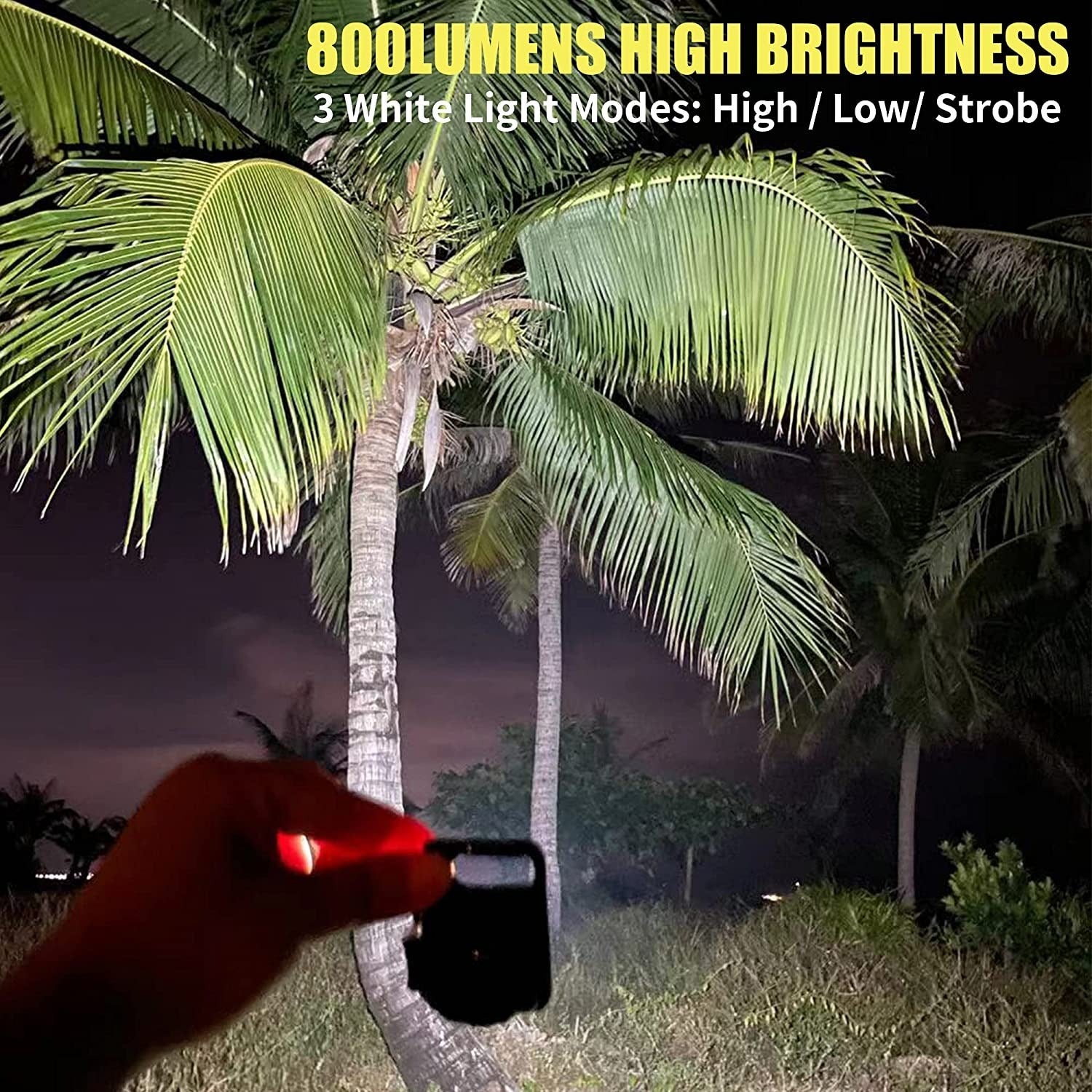 COB Rechargeable Keychain Light