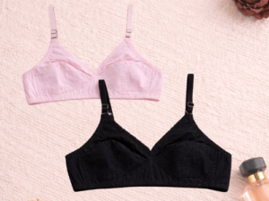 Pack of 2 Cotton Bras | Pure Comfort Non-Wired Cotton Bra
