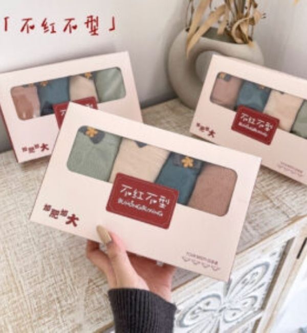 Pack of 4 bow style cotton underwear ZarniaWear Pakistan