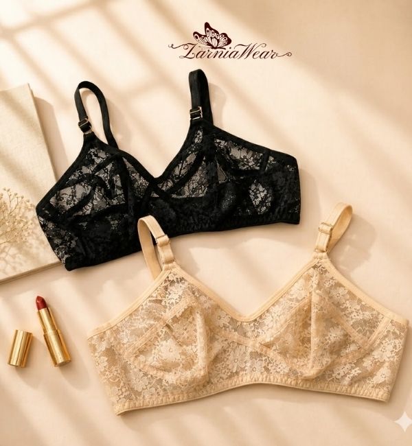 Zaria soft net bra