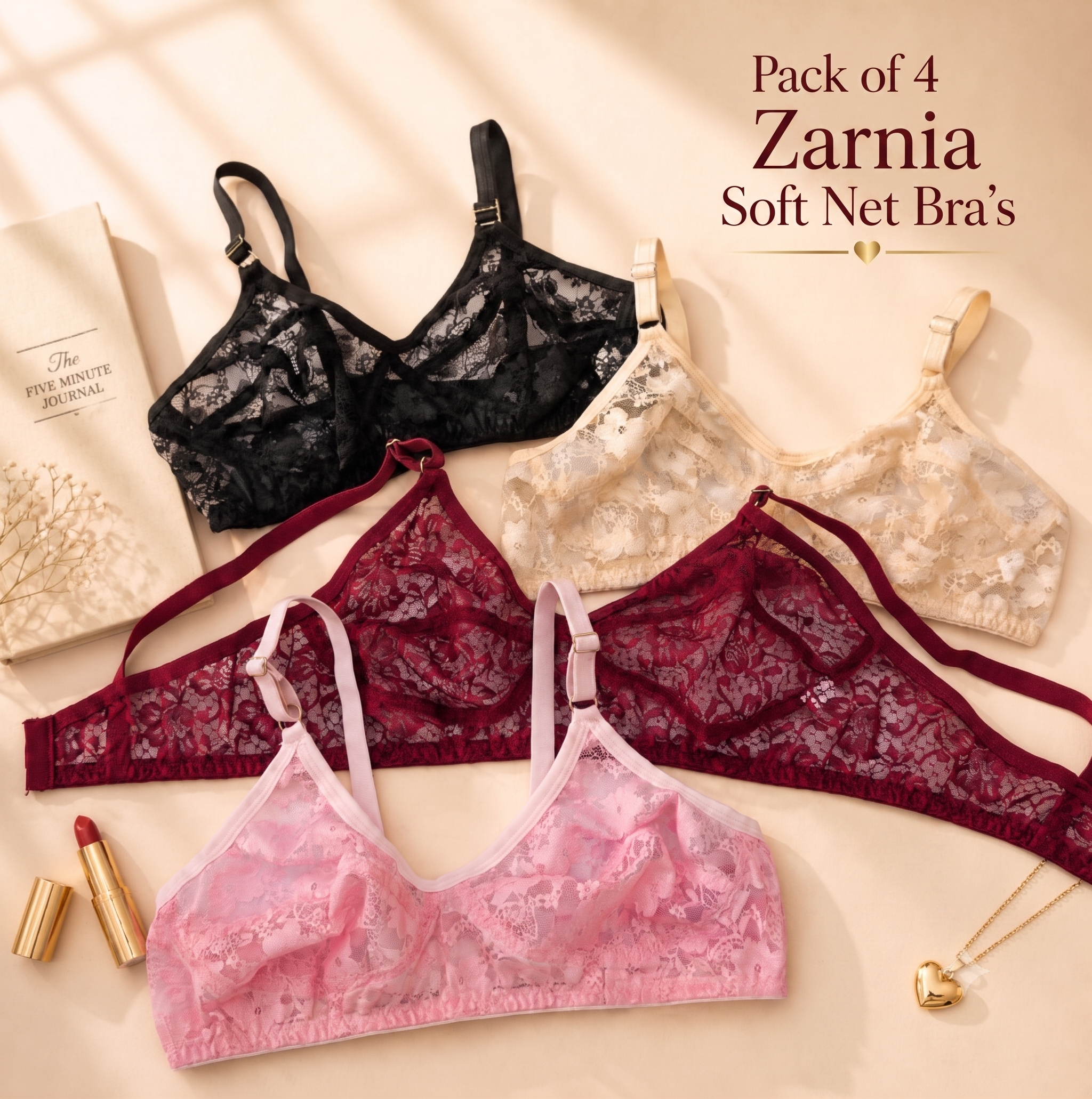 Soft Net Daily Wear Bras